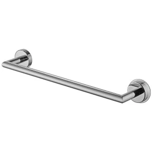 Toallero de baño barra acero inox con tornillos 50x8x5cm Bahía de Mediterránea del baño
