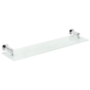 Repisa cristal BASIC cromo - BC-02