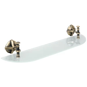 Repisa cristal BOLONIA oro viejo - BO-02
