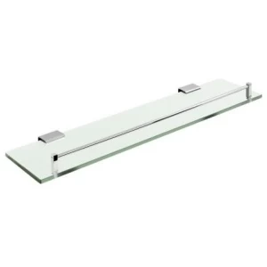 Repisa cristal KIRO cromo - KI-02