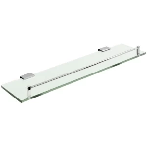 Repisa cristal KIRO cromo - KI-02