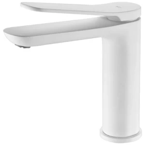 Grifo Lavabo Blanco Mate Dinamarca