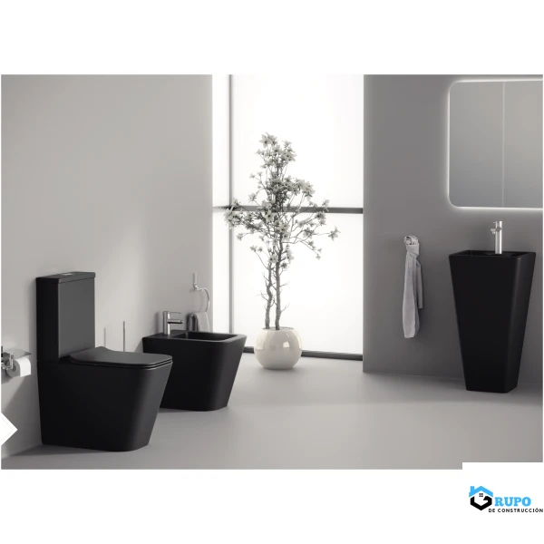 Pack inodoro de cisterna baja con tapa extra-plana COLECCION FLORENCIA - Imagen 2