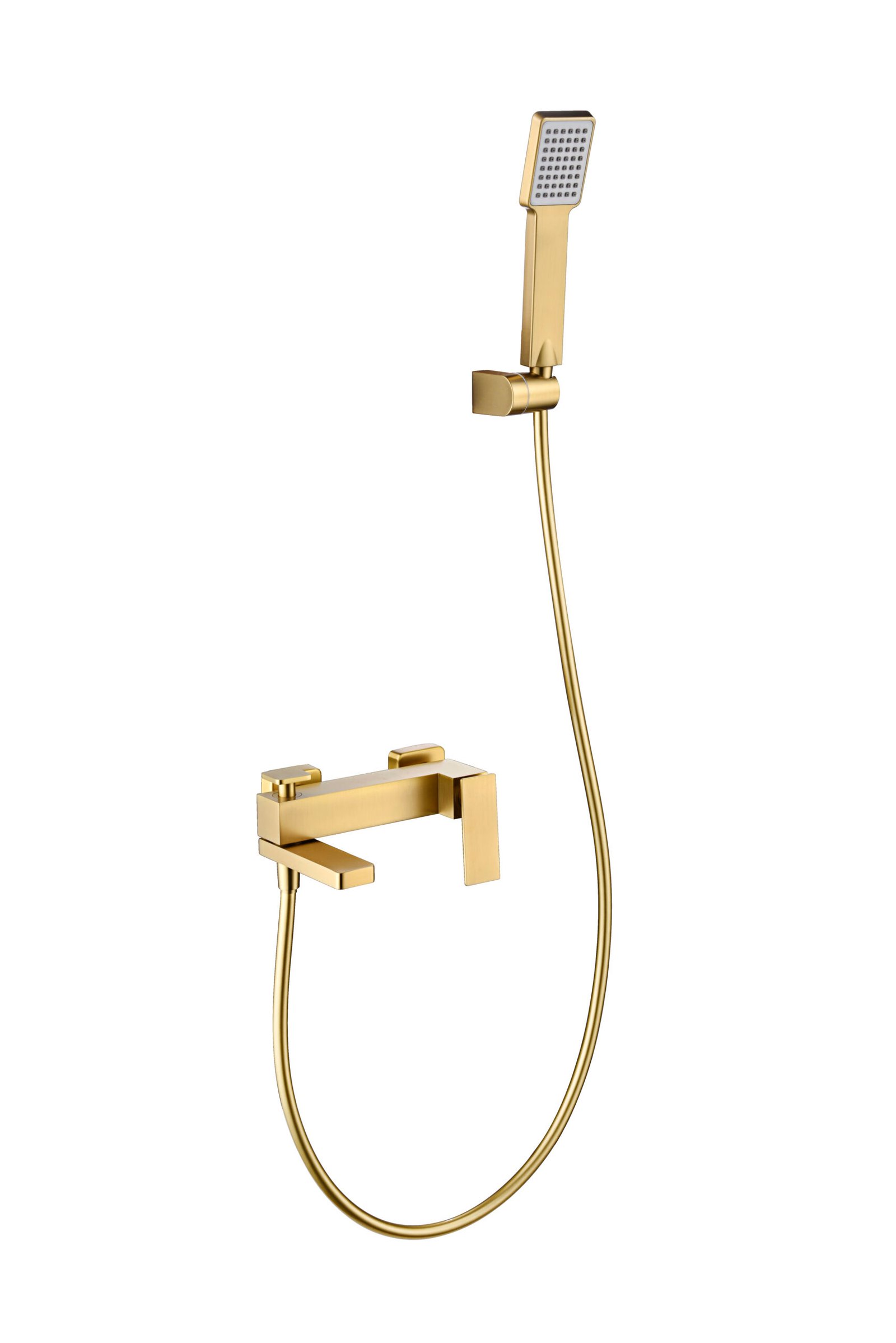 Grifería de baño y ducha monomando oro cepillado serie Pisa IMEX