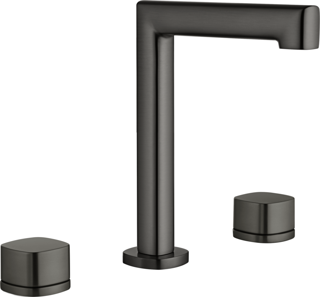 Bimando lavabo serie Toscana en black gun metal