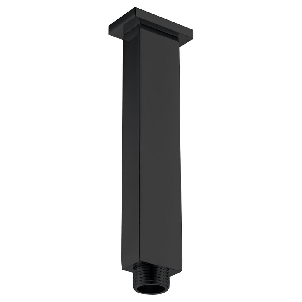 Tubo a techo cuadrado negro mate BTC007/NG