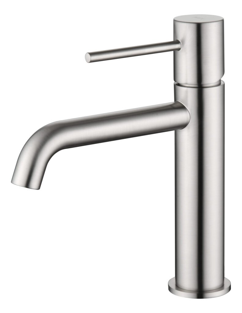 Monomando lavabo níquel cepillado serie Monza IMEX