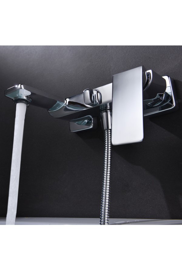 Grifería de baño y ducha monomando cromado serie Fiyi IMEX