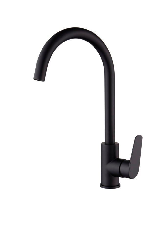 Grifo de cocina IMEX Bélgica en negro mate — imagen principal