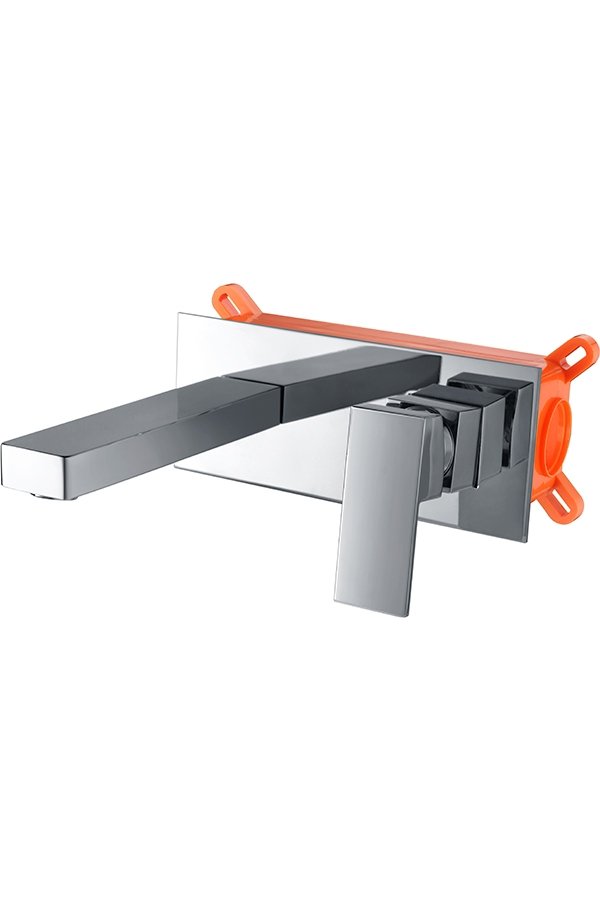 Grifo de lavabo empotrado cromado serie Suiza IMEX