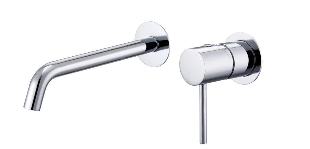 Grifo de lavabo empotrado monomando cromado serie Monza IMEX