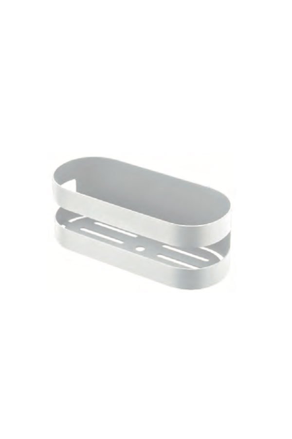 Jabonera frontal blanco mate serie Nirmala — imagen principal