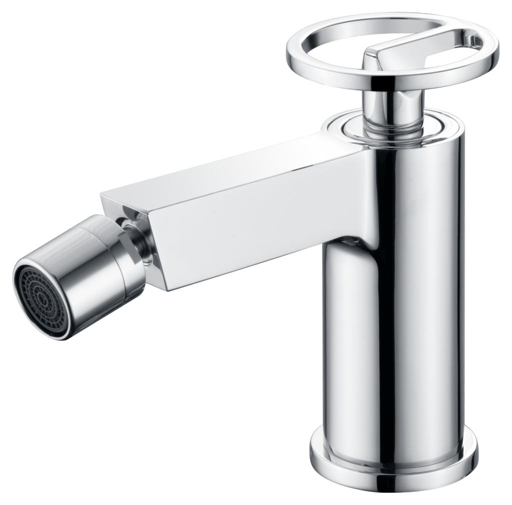 Monomando de bidé cromado serie Olimpo IMEX