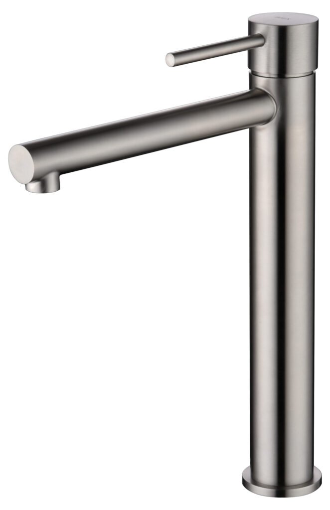 Monomando de lavabo caño alto serie Moscu IMEX