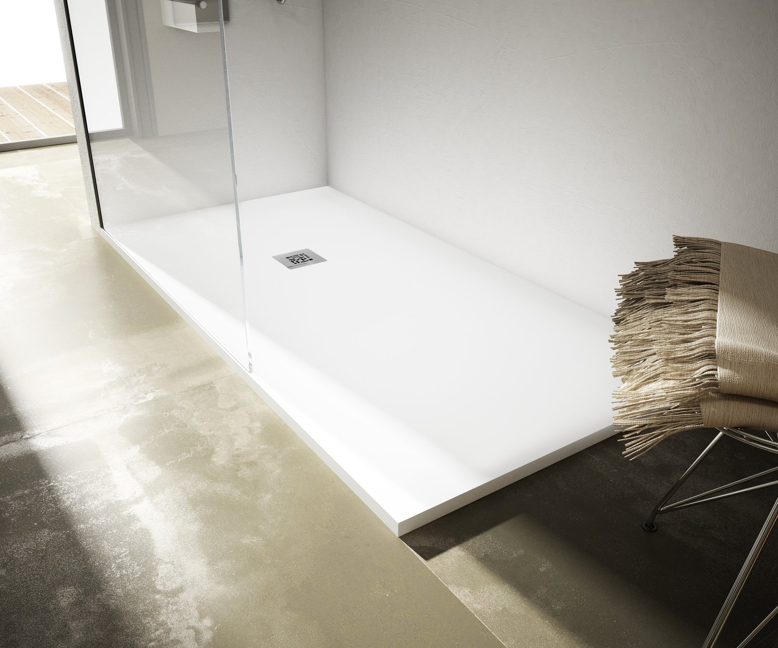 Plato de ducha X_F liso (Strato Titanlight®) - Imagen 4