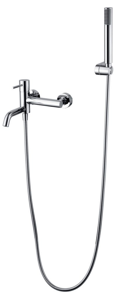 Grifería baño y ducha monomando cromo serie Monza IMEX