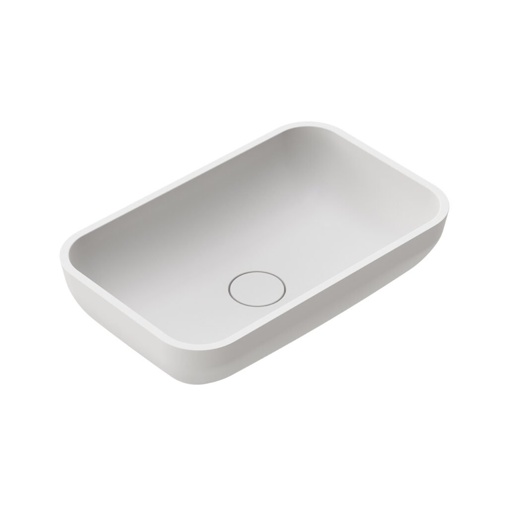 Lavabo sobre encimera LIKA Fossil Natura — imagen representativa del modelo.