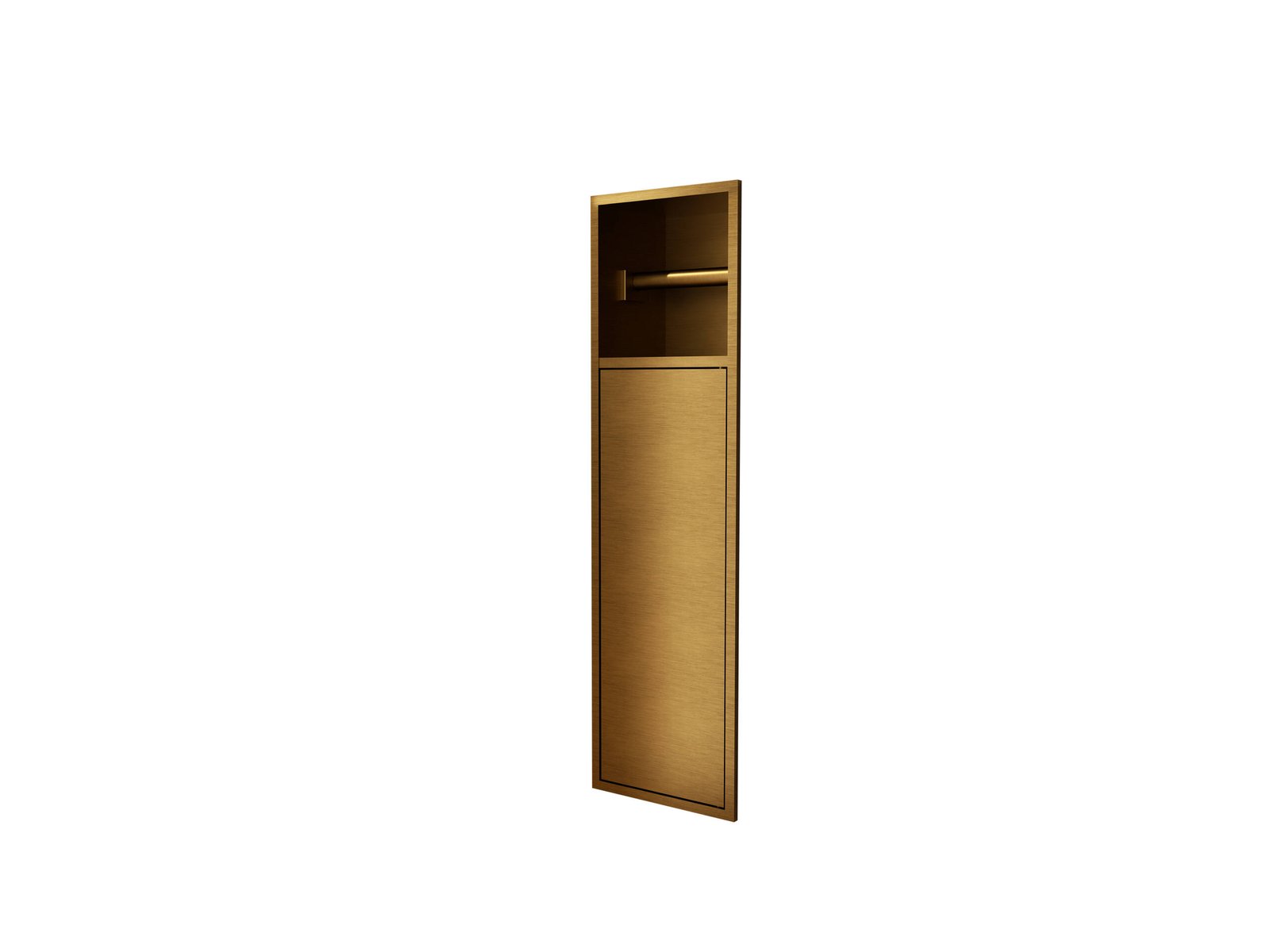 Egean · hornacina con porta-rollo · Oro cepillado · HOR007/OC