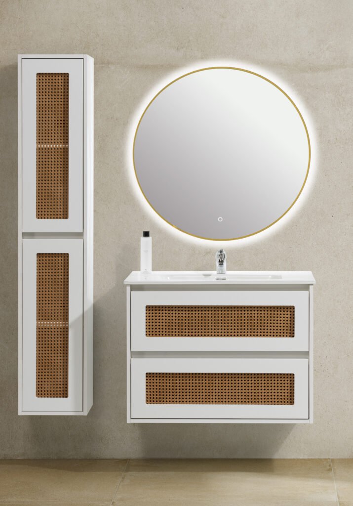 Calima · conjunto de mueble de baño de 2 cajones con lavabo