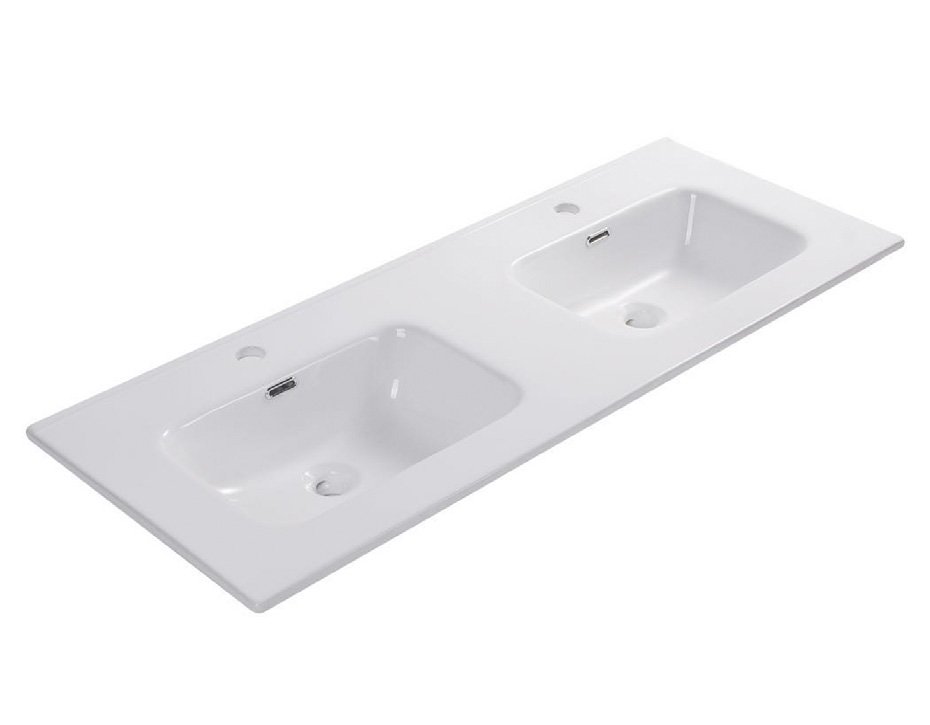 Lavabo cerámico · 2 senos