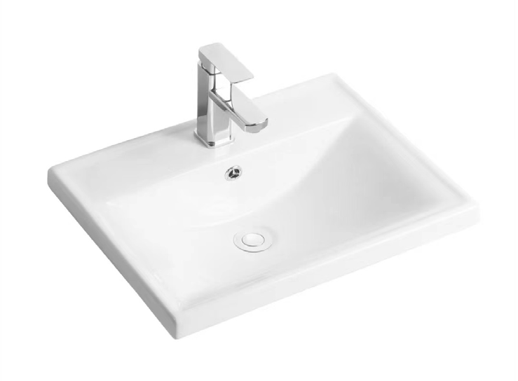 Lavabo cerámico · 50 × 40 cm