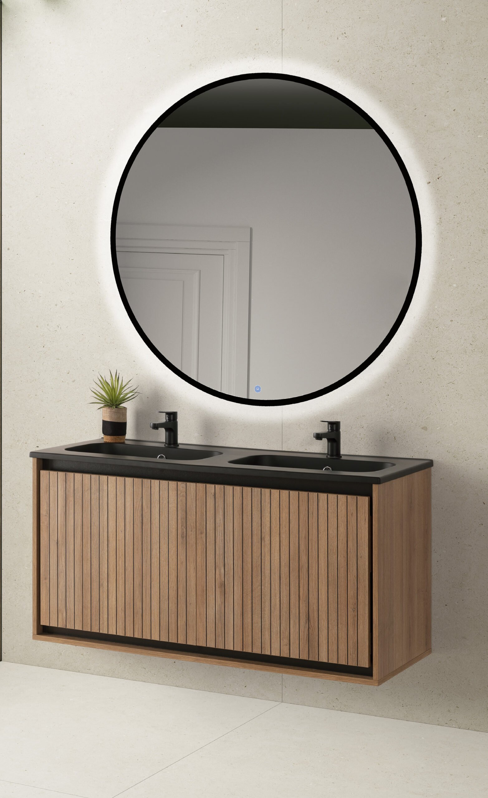 Lavabo cerámico · 2 senos - Imagen 2