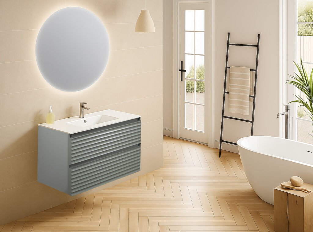 Emma · conjunto de dos cajones con lavabo