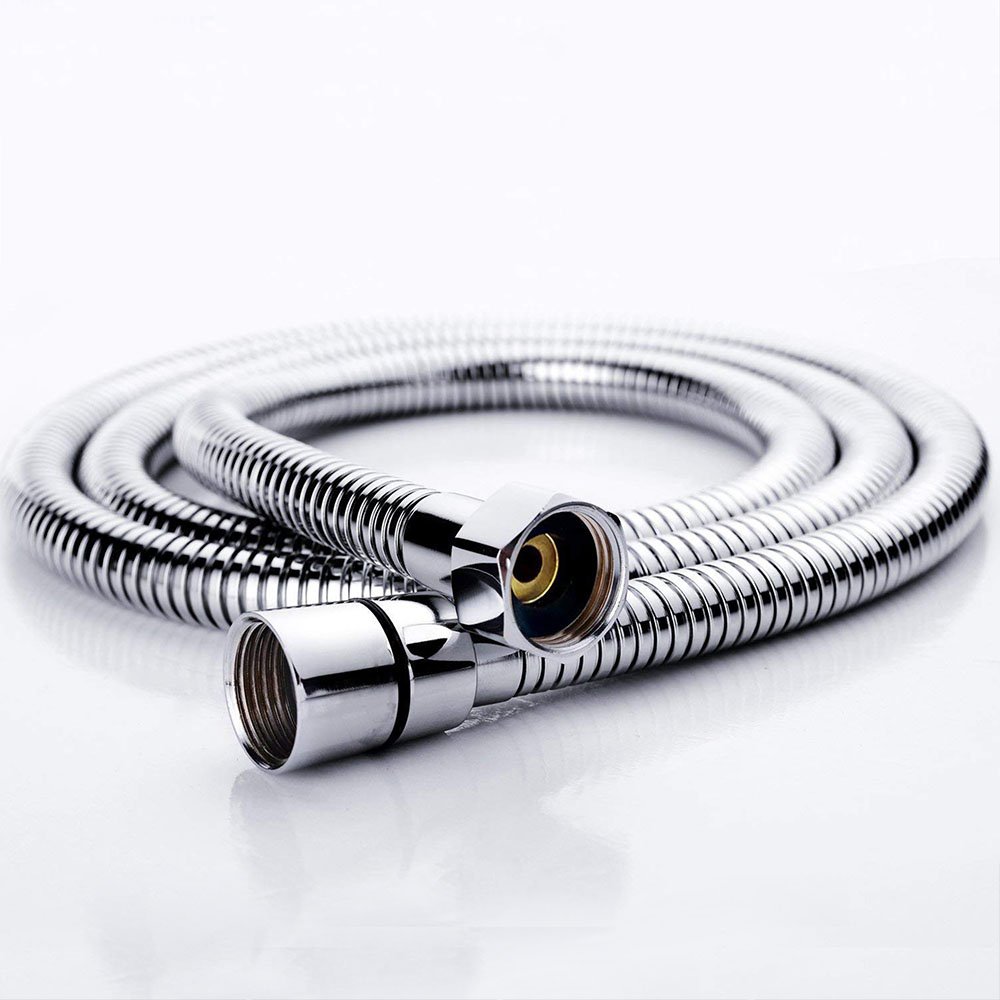 Flexo de acero inoxidable · Cromo brillo