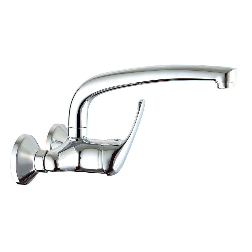 De Pared 11 cm · grifo monomando de cocina cromo brillo
