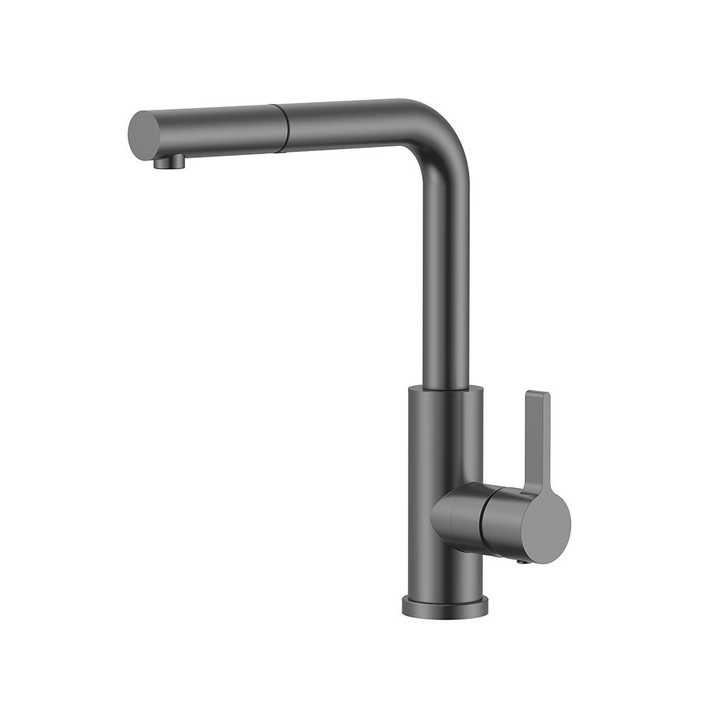 Grifo de cocina extraíble Storm, Gun Metal