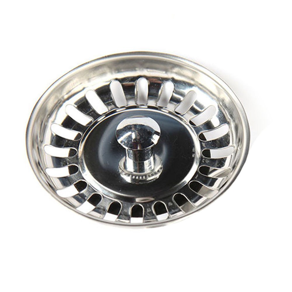 L202493 · tapón de fregadero con espárrago de latón · Acero inoxidable