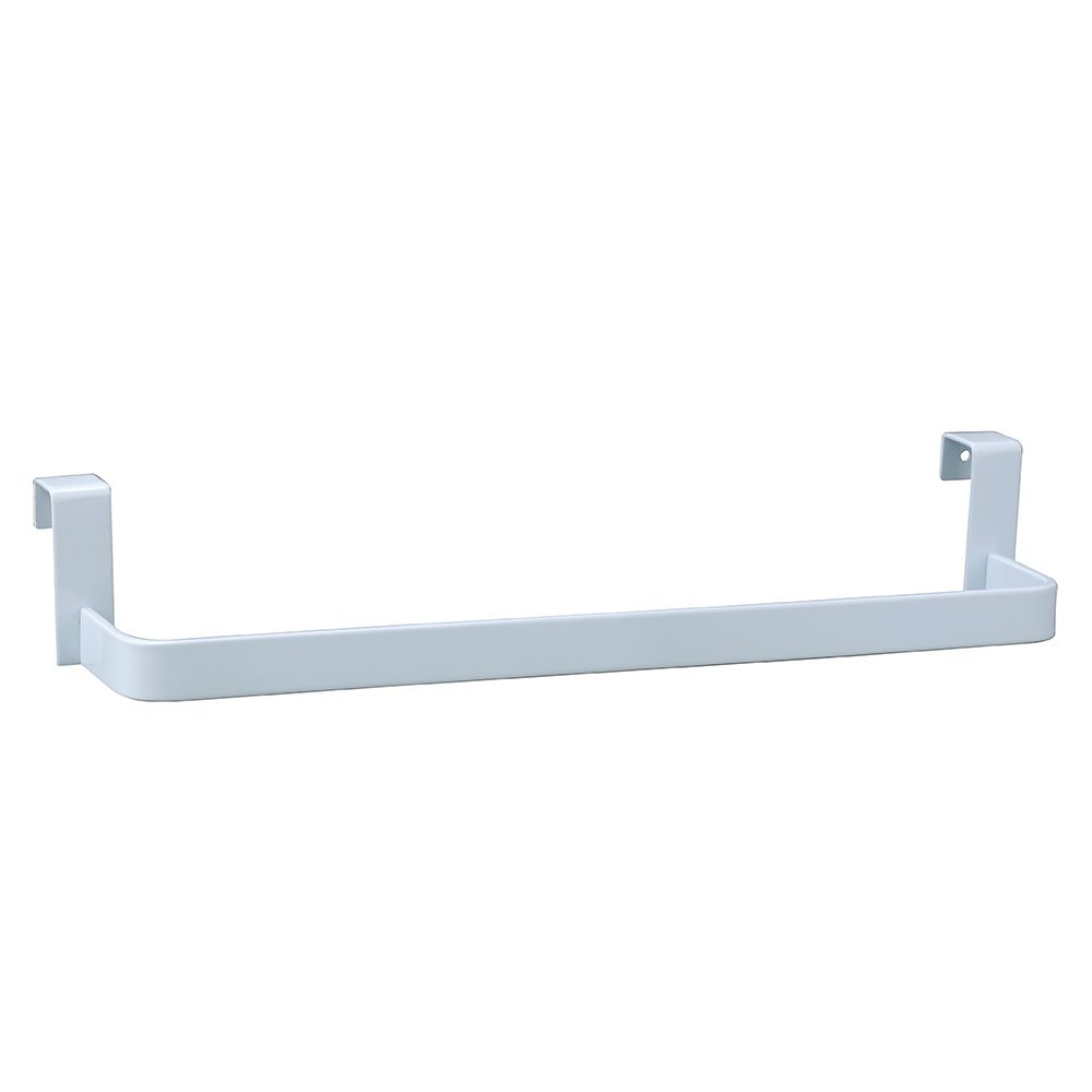 Toallero lateral sin taladros de 36 cm · Blanco mate