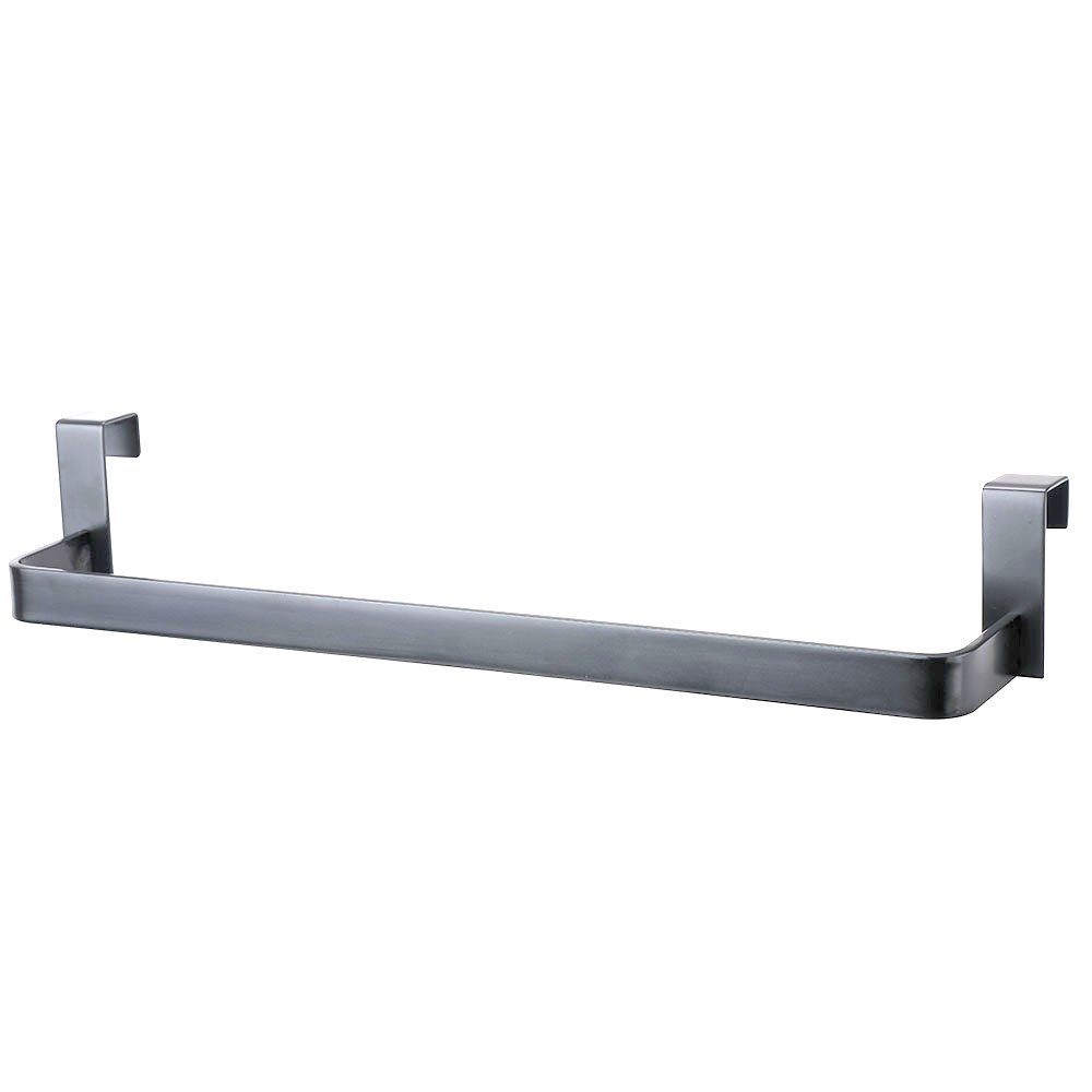 Toallero lateral sin taladros de 36 cm · Antracita mate