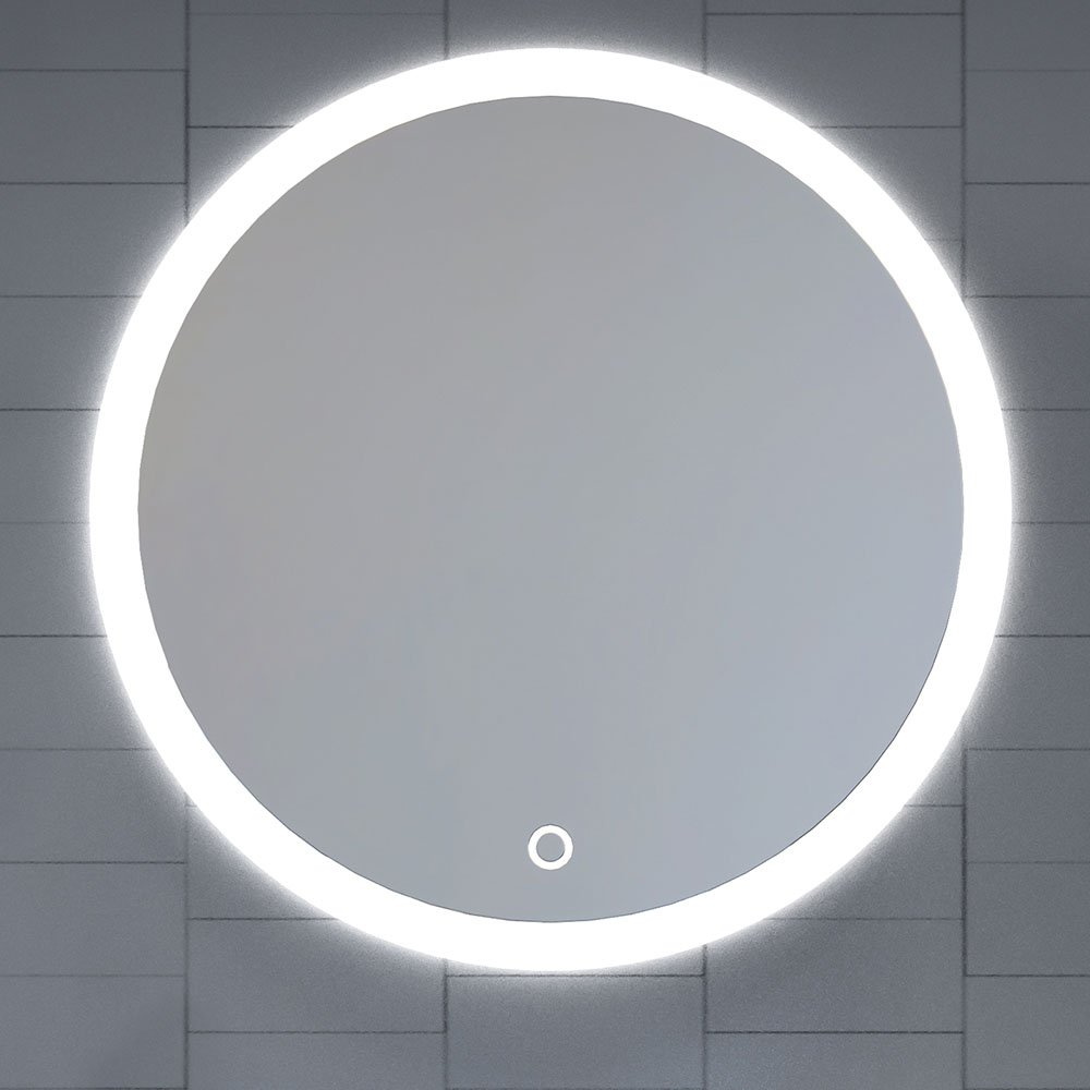 Round · espejo redondo de baño LED de 80 cm