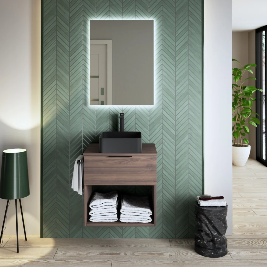 Koibath Tupai · mueble de baño de 1 cajón y hueco