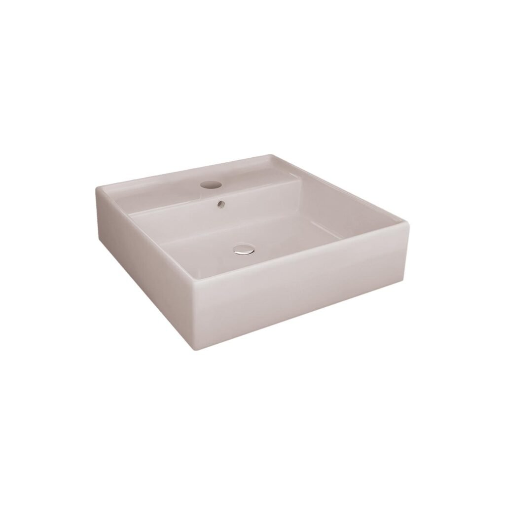 Lavabo sobre encimera SQUARE Fossil Natura — imagen representativa del modelo.