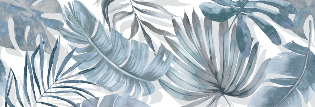 Azulejo Floral Frío A 30×90 cm de ARGENTA — vista principal