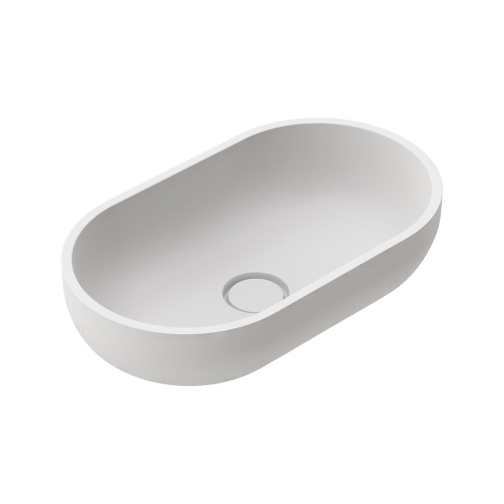 Lavabo sobre encimera LENNON Fossil Natura — imagen representativa del modelo.
