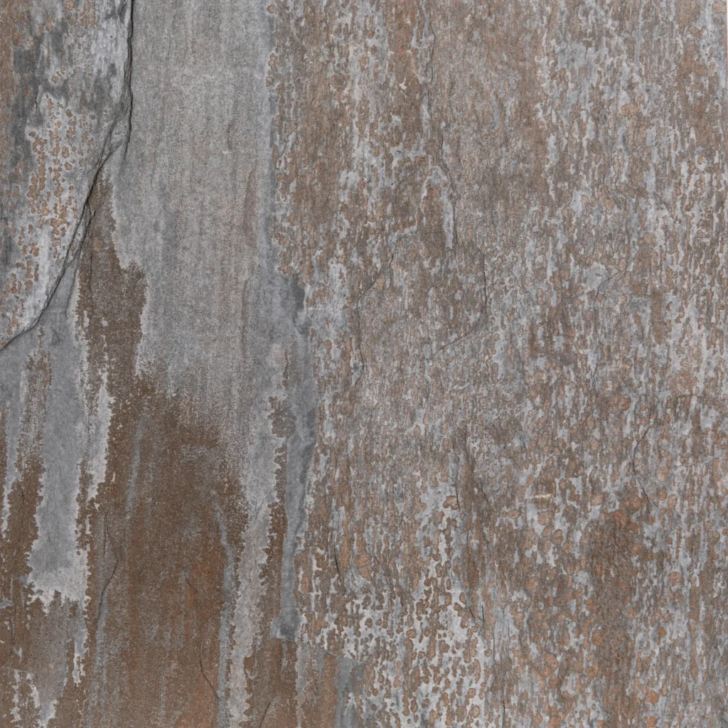 Baldosa exterior Rayasthan Pizarra 33,3 × 33,3 cm · superficie