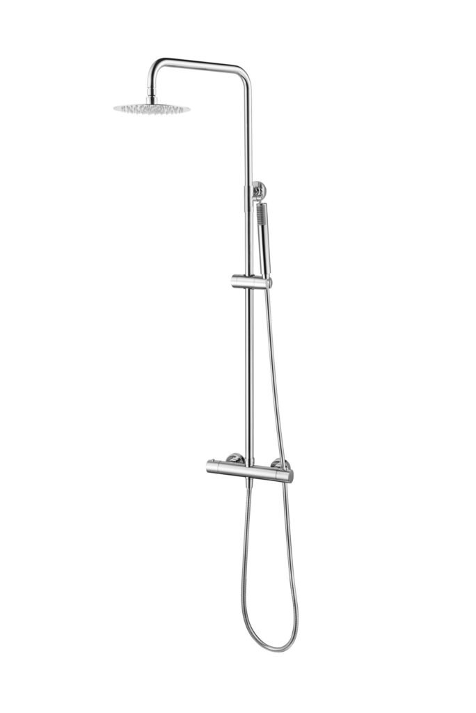 Barra de ducha termostática cromado serie Monza IMEX