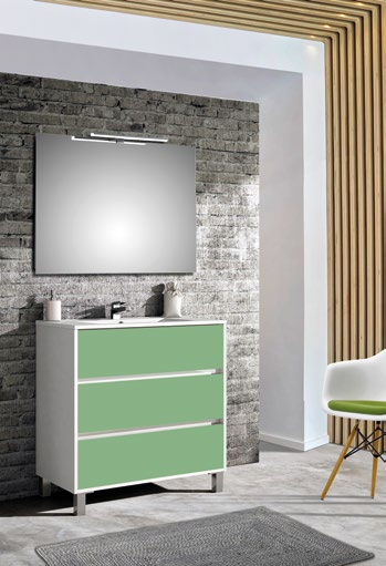 Conjunto BS-3, acabado Verde