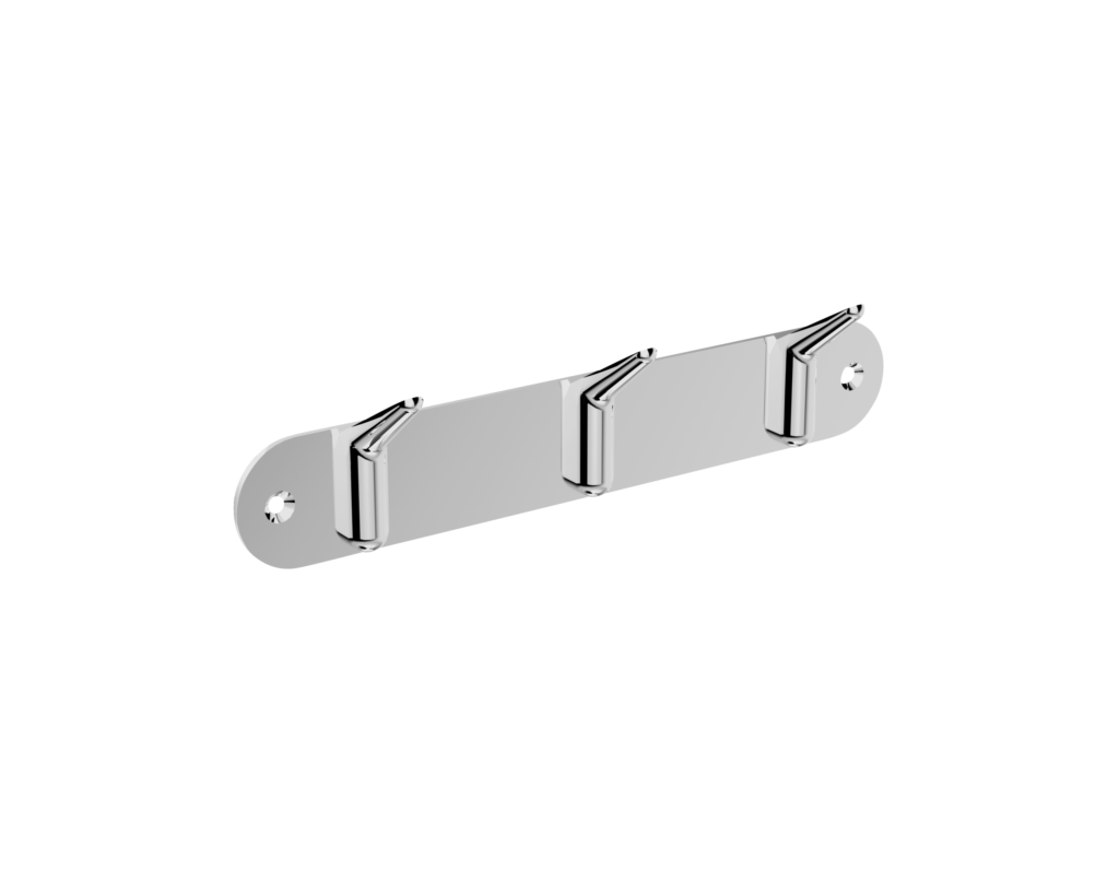 Aura · percha triple