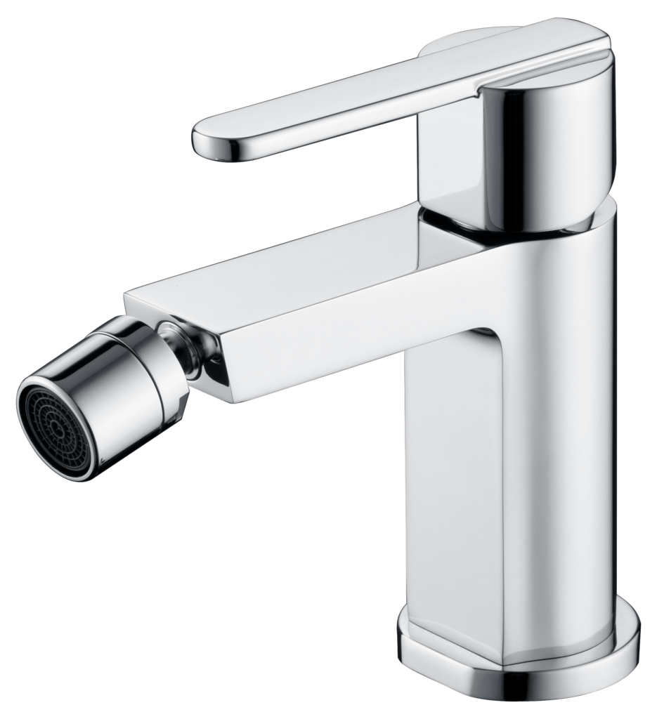 Monomando de bidé cromado serie Roma — referencia IMEX BDR001-2