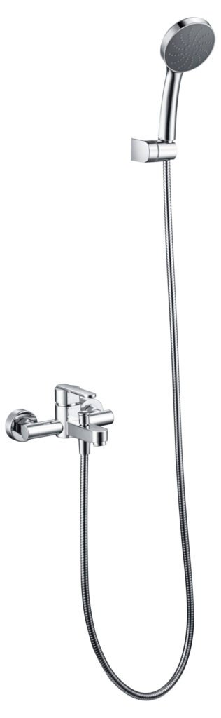 Grifería de baño y ducha monomando cromado serie Roma — referencia IMEX BDR001-4
