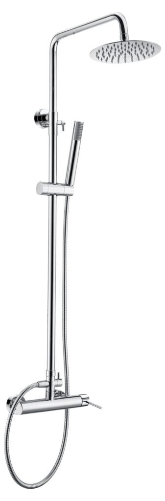 Barra de ducha extensible cromado serie Milos — referencia IMEX BDYS045