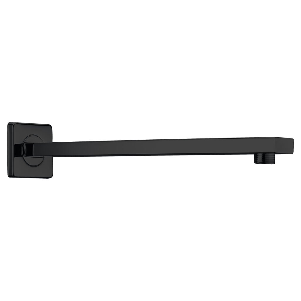 Tubo a pared cuadrado negro mate BPC003/NG — referencia IMEX BPC003/NG