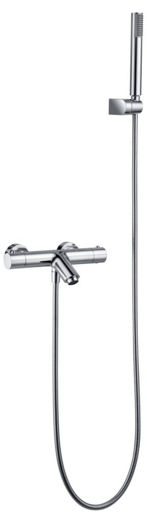 Grifería baño y ducha termostático cromo serie Monza — referencia IMEX BTM039-4