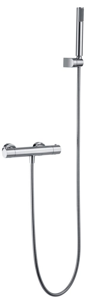 Grifería ducha termostático cromo serie Monza — referencia IMEX BTM039-5