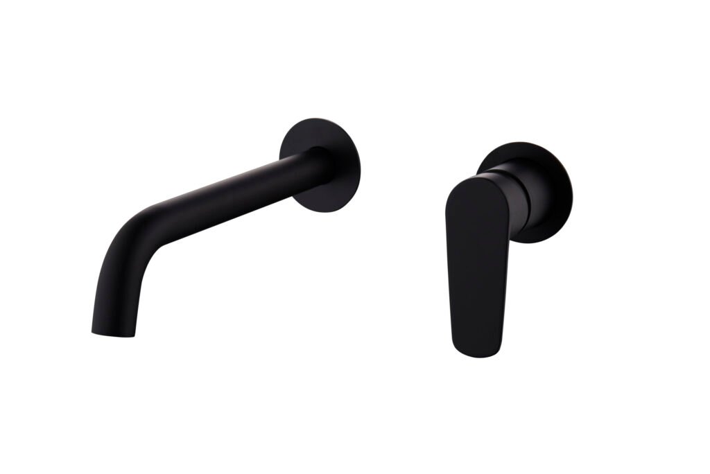 Grifo empotrado de lavabo IMEX Bélgica negro mate — referencia IMEX GLZ044-NG