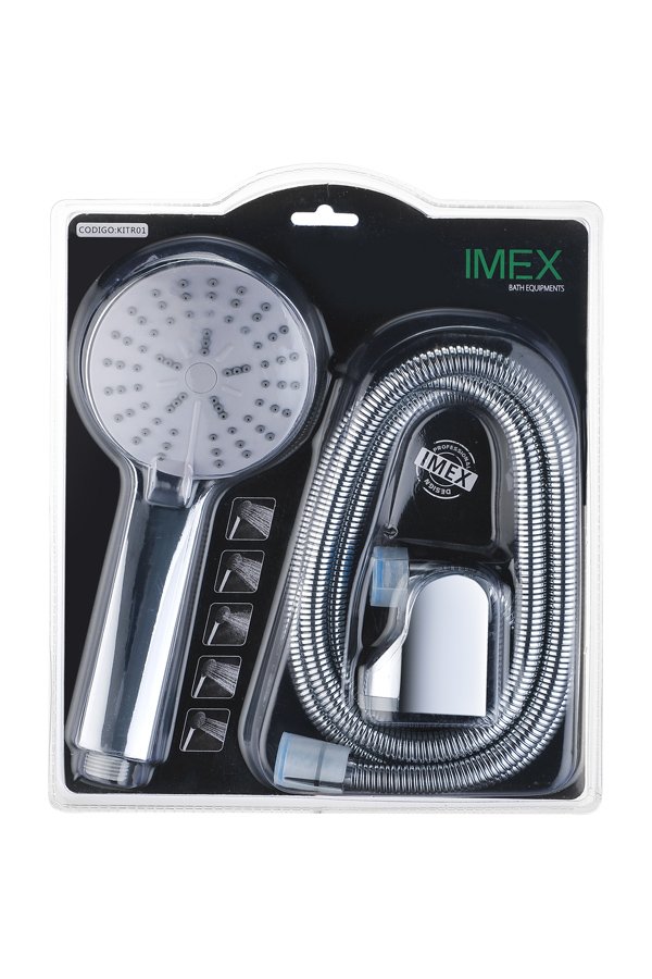 Set de ducha IMEX Rex de 5 posiciones — referencia IMEX KITR01